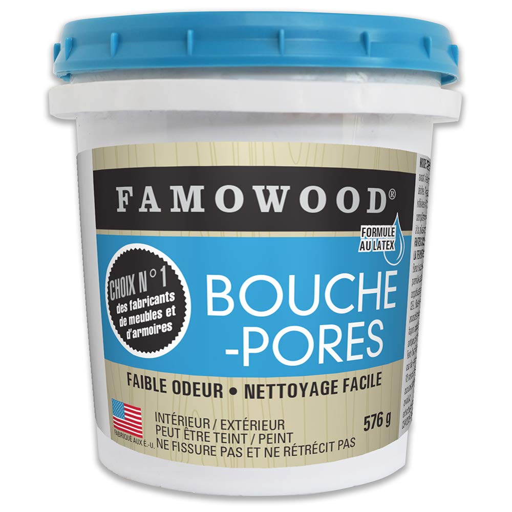 FAMOWOOD 42022126 Latex Wood Filler Natural 576g
