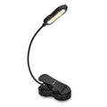 Merisky Rechargeable Book Light, LED Clip on Reading Light for Book in Bed, 3 Color 3 Brightness, Up to 60 Hours Eye Care Reading Lamp, Warm & White, Perfect for Bed Headboard & Travel