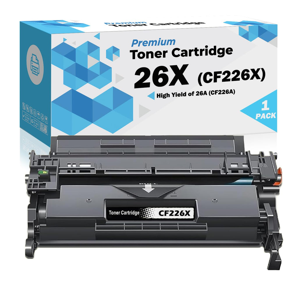 Ultra Toner® 26X CF226X Compatible Replacement for HP 26X CF226X Toner Cartridge High Yield of 26A CF226A - LaserJet Pro M402n M402dn M402dw M402dne MFP M426fdw M426fdn M426dw (1PK)