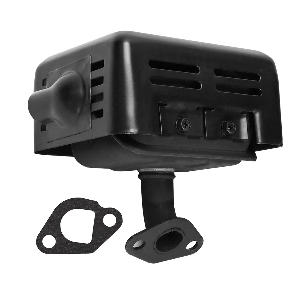 Anxingo 18310-ZF1-000 Muffler Exhaust Silencer Assembly, Replacement for Honda Clone 159cc 196cc 212cc 224cc GX120 GX140 GX160 GX200 Engines 5.5 6.5 7hp Models, Replaces 18321-ZH8-820