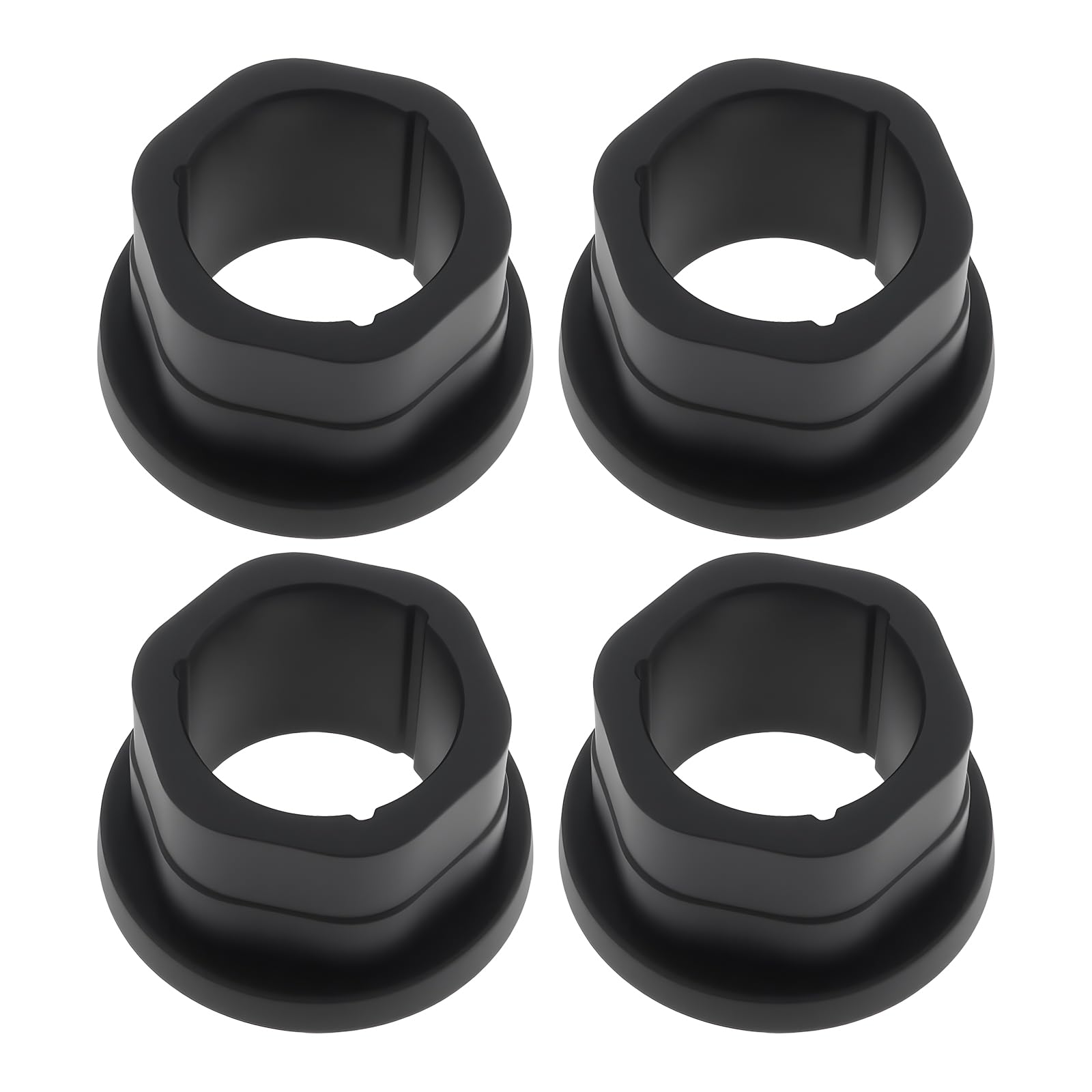 eMagTech 4Pcs Hex Flange Bushing Replacement Part 741-0245 941-0245 Compatible with MTD Compatible with Cub Cadet