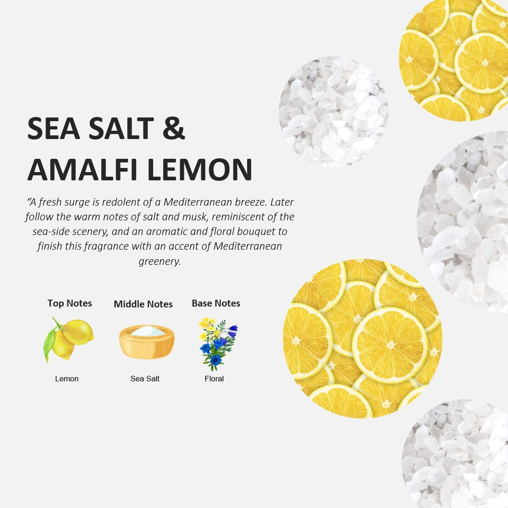 Fruits & Passion's Cucina Concentrated Dish Detergent, Sea Salt and Amalfi Lemon, 500 ml
