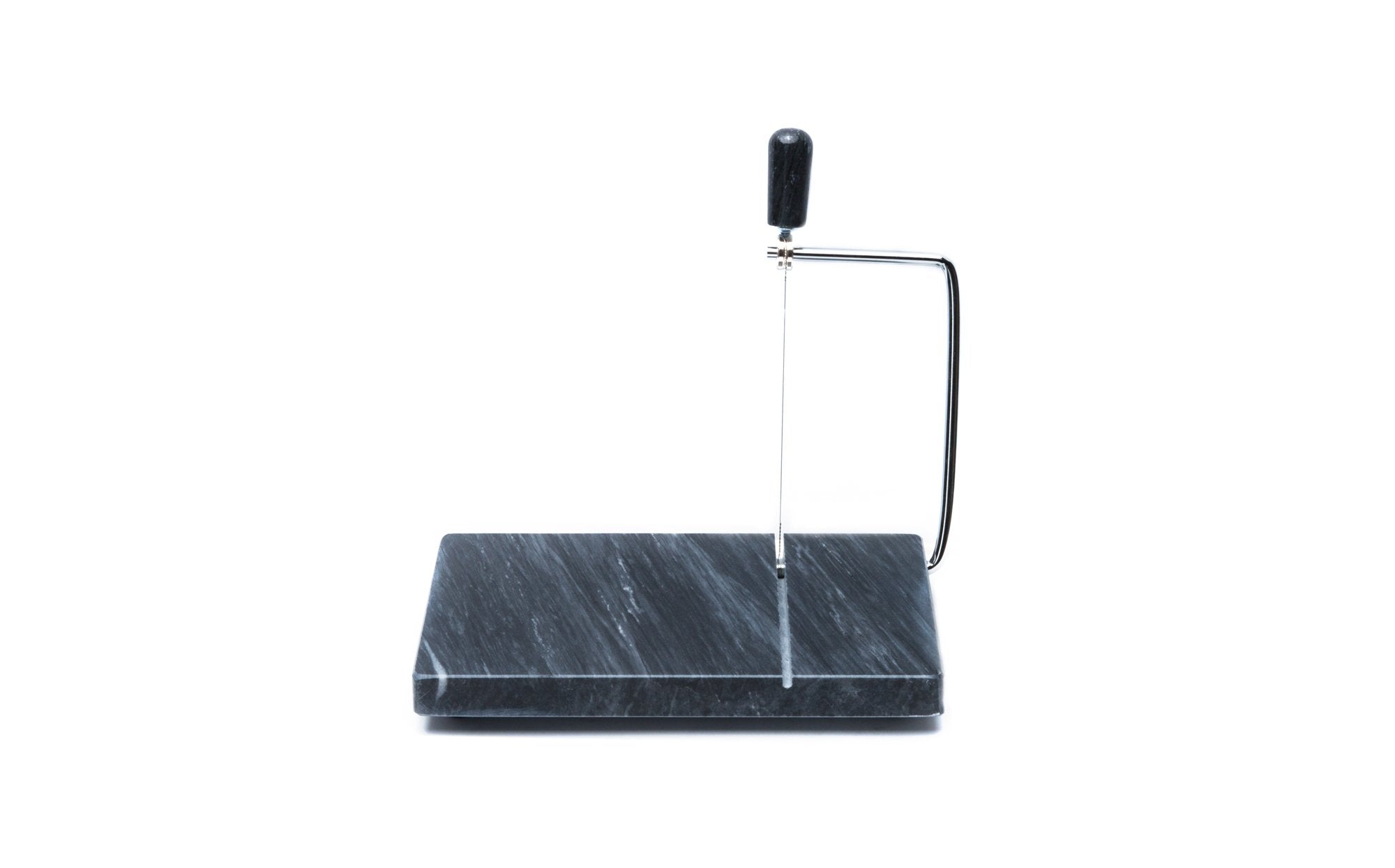 Fox Run 3832 Cheese Slicer with Replacement Wires, Marble, Black 8" x 5"