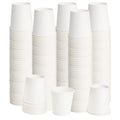 [300 Pack] Dbfengbilian Disposable Coffee Cups, Mini Bathroom Mouthwash Cups, Espresso, White Hot Small Coffee Paper Cups (4oz)