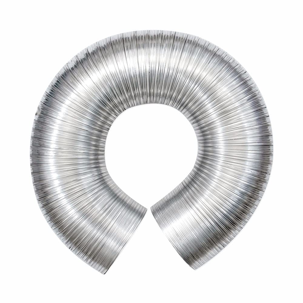 Eastman 69028 Semi-Rigid Aluminum Dryer Duct, silver