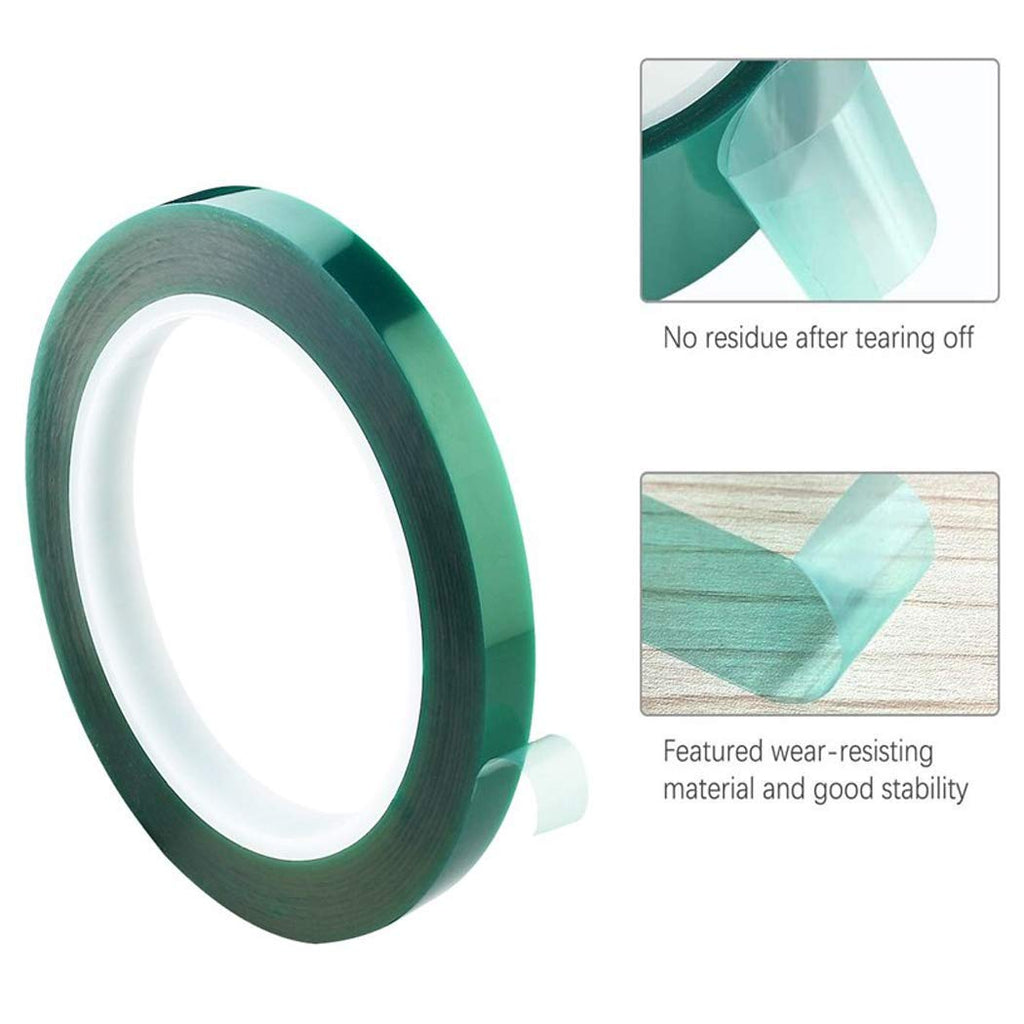 APT, 2 Mil Polyester Tape with Silicone Adhesive, Mylar, High Temperature, 3.5 Mil Thickness, Powder Coating, E-Coating, Anodizing, High Temp Masking (2" x 216 Feet)