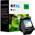 67XL Black Ink Cartridge Replacement for HP 67 XL Black HP 67 Black Ink Cartridge, HP Ink 67 Fit for DeskJet 2855e 2827e 2755e 2755 2700 Plus 4255e 4155e 4152 Envy 6455e 6455 6055e 6000 Series Printer
