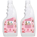 Robot Mop Cleaning Solution Concentrate Compatible with Robot Vaccum, Wet Dry Vacuums, for Roborock, Tineco, Dreame, Narwal, Shark, Bissell Mops, 1L, Dilution Ratio 1:200, Rose Scent