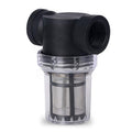 Denpetec 1Pcs Garden Pond 1 inch Inline Mesh Strainer Water Pump Filter Irrigation High Flow Pipeline Filter Garden Interface Strainer(Size:80 mesh)