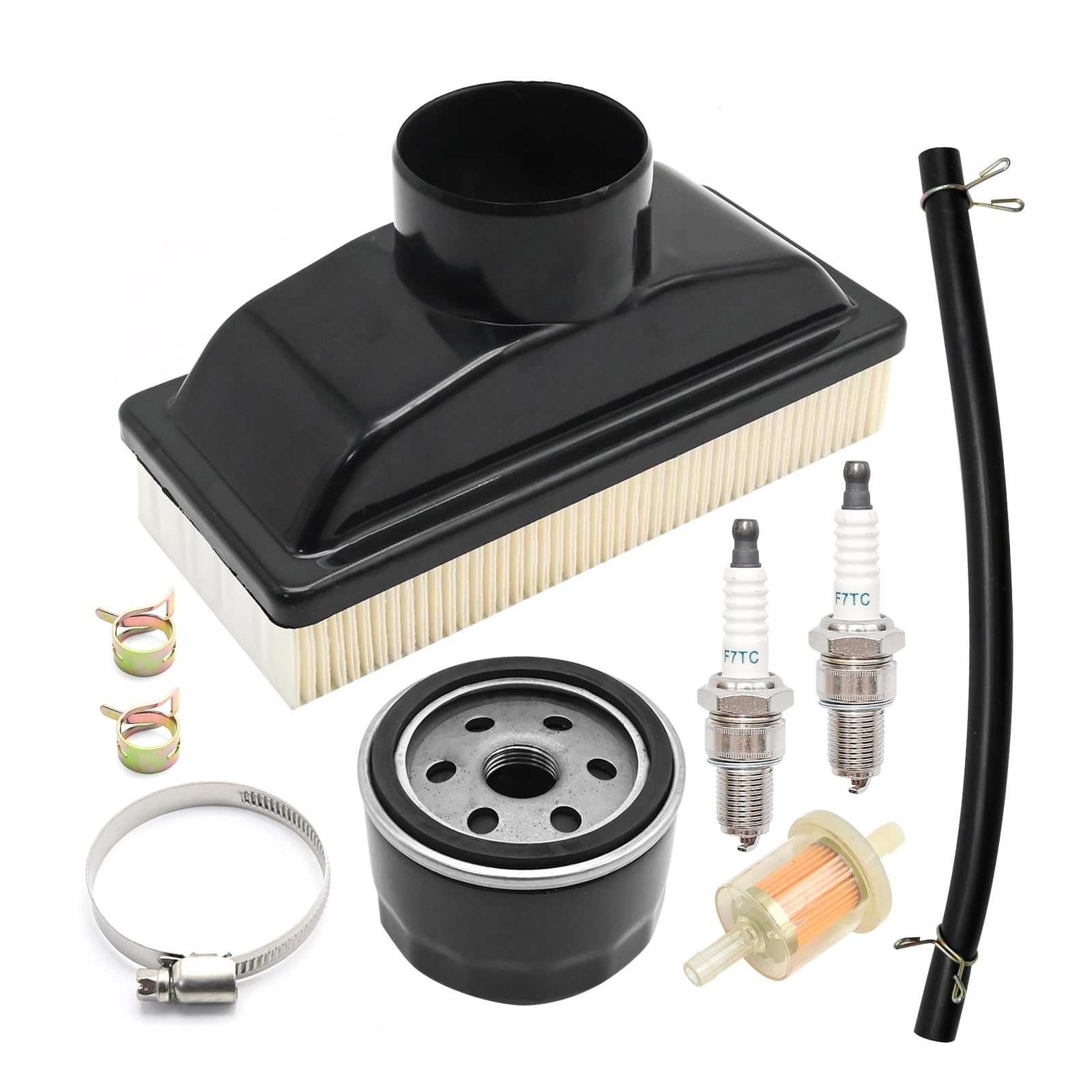 laffoonparts 11013-0727 Air Filter Kit, Replacement for Kawasaki FR541V FR600V 4-Stroke Lawn Mower Engines, Replaces 49065-7007 49065-0721 49019-0707 11013-7050