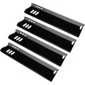 GFTIME 15'' Grill Heat Plates Replacement Parts for Backyard GBC1460W, GBC1461W, BHG, Dynaglo DGF510SBP, DGF510SSP, Phoenix, Montana, Uniflame Grill, BY15-101-001-02, Porcelain Steel, 4-Pack