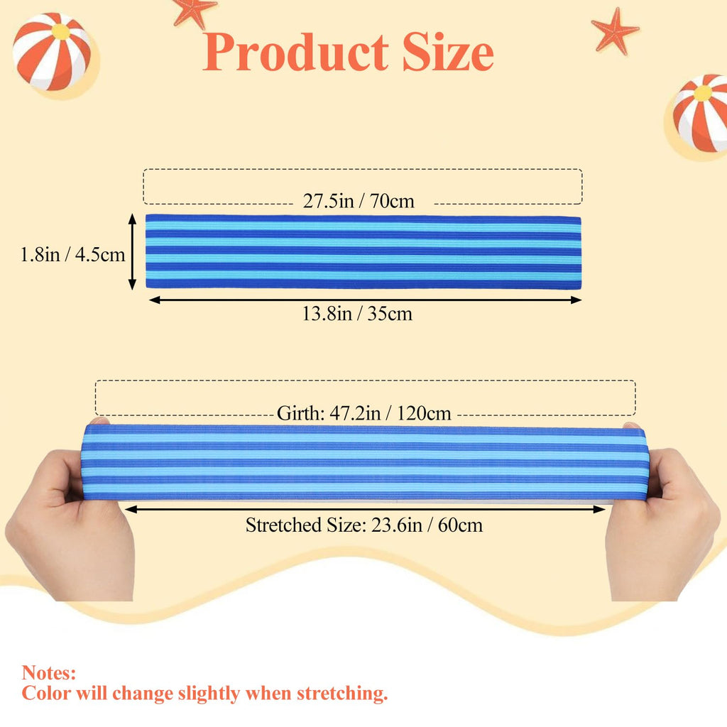 8Pcs Towel Bands for Beach Chairs HADEEONG Towel Clips Elastic Towel Holder Strap for Lounge Beach Pool Cruise Chairs Summer Beach Trip Essentials