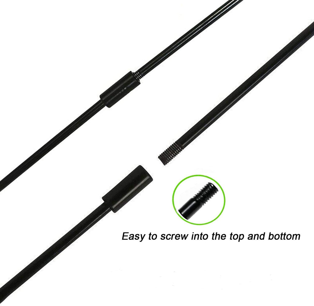 2-Flag Garden Flag Stand with Bird, Small Garden Flagpole Stand with Anti-Wind Clip
