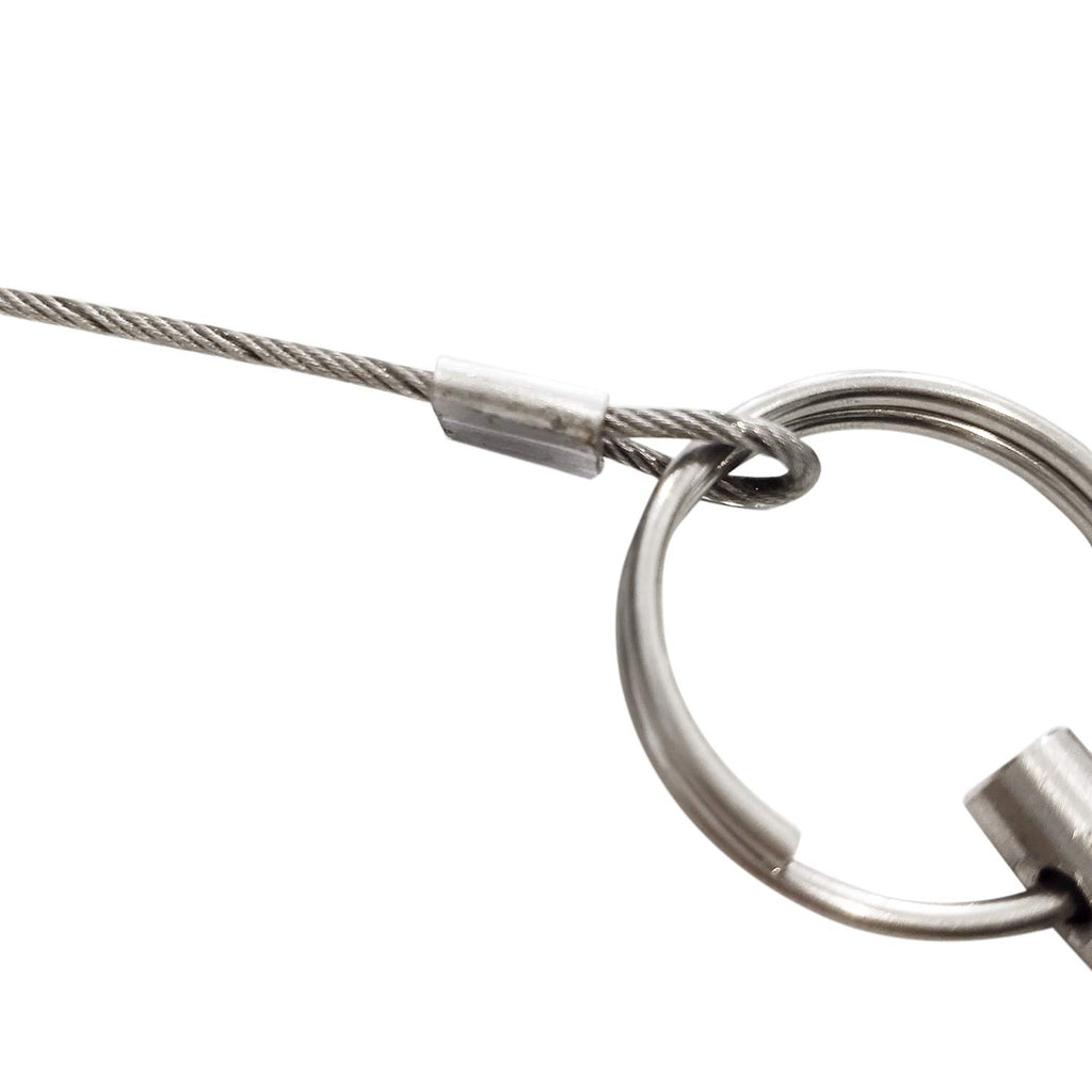 4PIECES of Quick Release Pin 1/4" Diameter, Usable Length 1-1/2"(38mm), Total Length 2"(51mm) Full 316 Stainless Steel, Bimini Top Pin, Marine Hardware