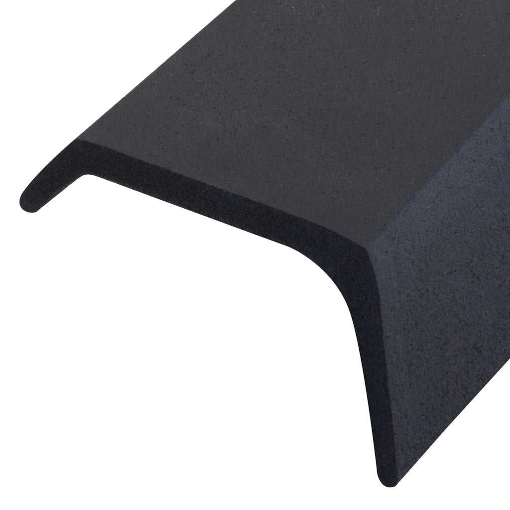 M-D Building Products 3749 Garage Door Bottom Rubber, 16 Feet, Black