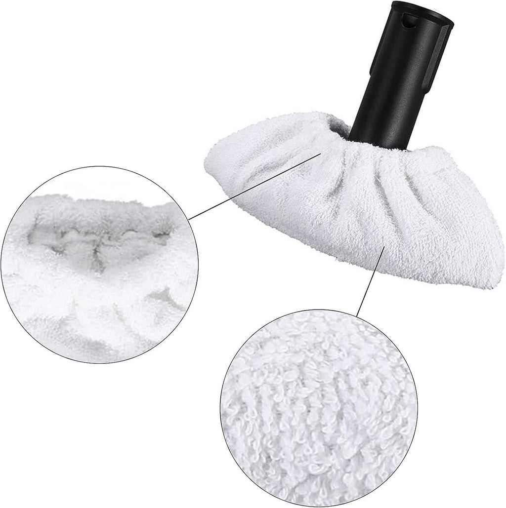 10 Pcs Replacement Microfibre Mop Cloths & Pads for Karcher EasyFix Steam Cleaner SC2 SC3 SC4 SC5