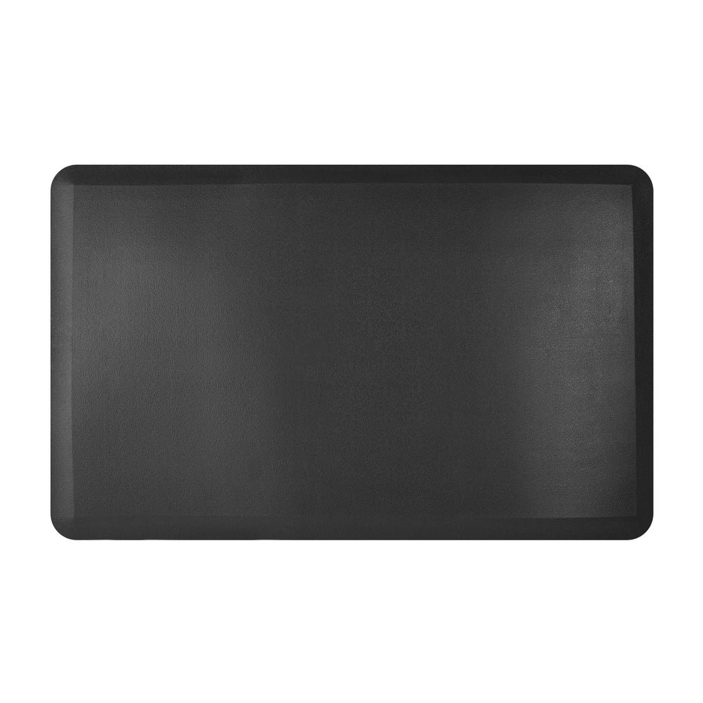 Art3d 28"x17.3"x0.75" Thick Anti Fatigue Kitchen Mat, Thick Non-Slip Kitchen Rug for Standing, Waterproof Standing Desk Mat, Cushioned Comfort Floor Mat for Office, Home, Desk (Black)