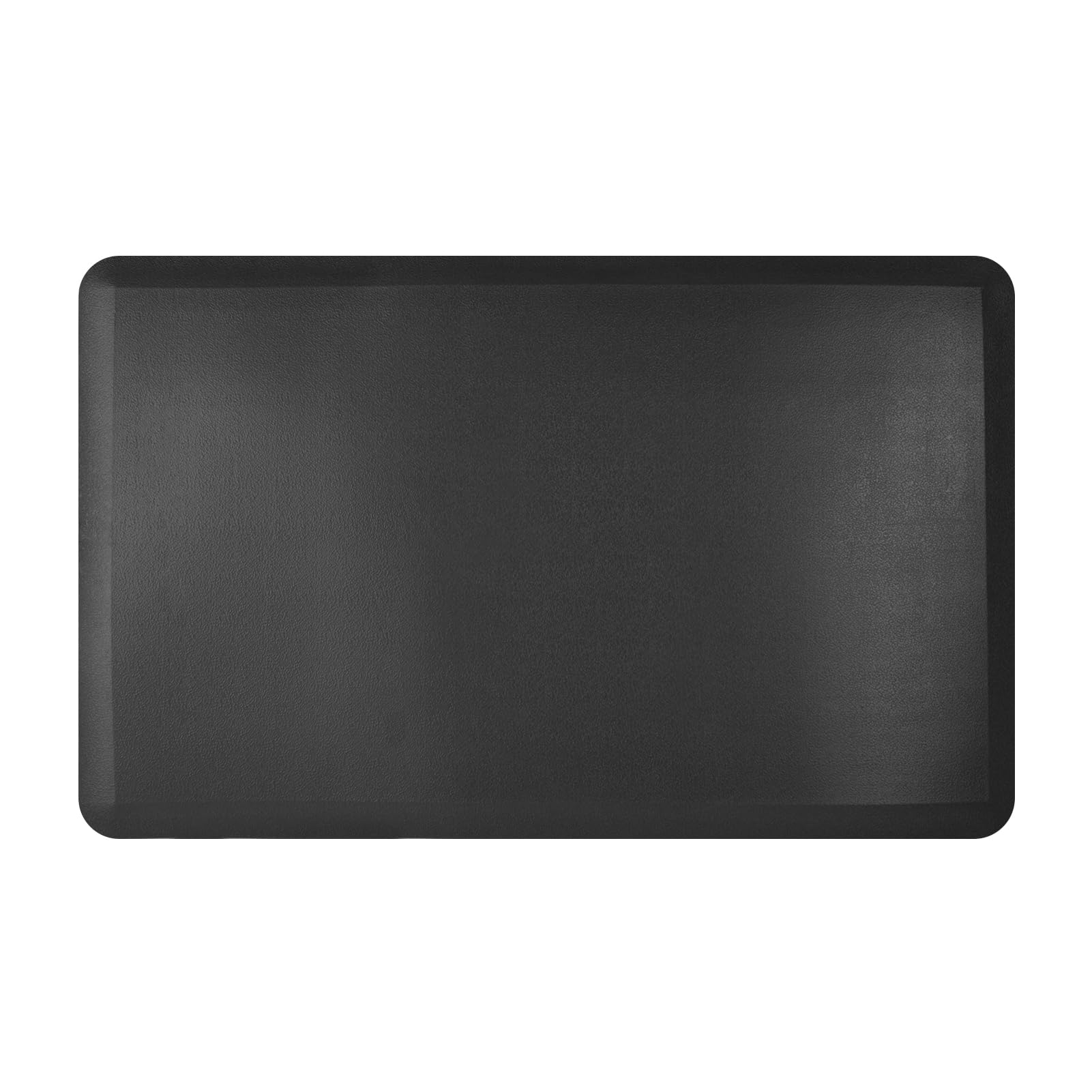 Art3d 28"x17.3"x0.75" Thick Anti Fatigue Kitchen Mat, Thick Non-Slip Kitchen Rug for Standing, Waterproof Standing Desk Mat, Cushioned Comfort Floor Mat for Office, Home, Desk (Black)