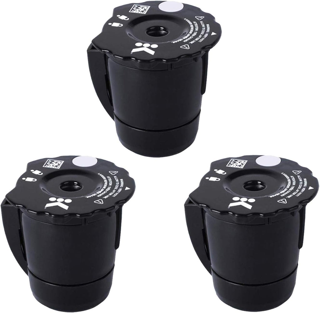 Ketofa My K Cup Reusable Coffee Filter,Compatible with Keurig 2.0 K200,K250, K300, K350, K360, K400, K450, K460, K475, K500, K550, K560, K575,K750,Refillable Coffee Pod for Keurig Brewers (Pack of 3)