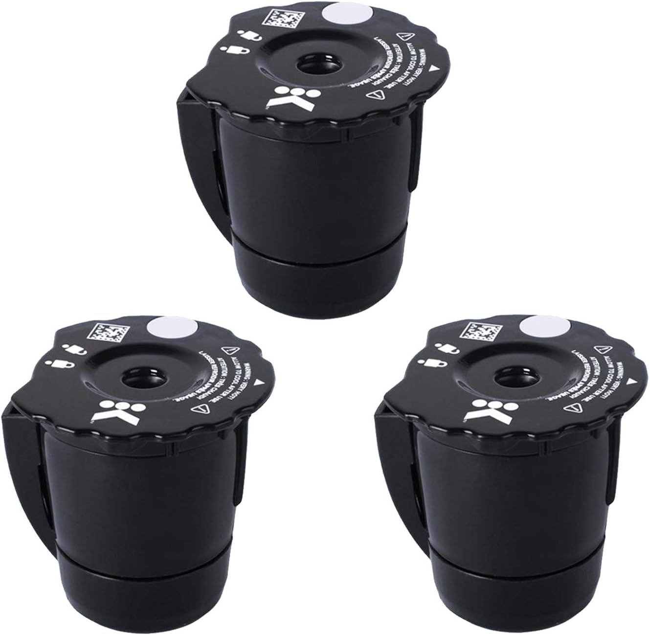 Ketofa My K Cup Reusable Coffee Filter,Compatible with Keurig 2.0 K200,K250, K300, K350, K360, K400, K450, K460, K475, K500, K550, K560, K575,K750,Refillable Coffee Pod for Keurig Brewers (Pack of 3)
