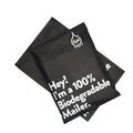 BzLine - 50 Count - 12" X 15.5" - Black - Biodegradable Mailers for ETSY, Amazon, POSHMARK, SHOPIFY etc | Eco-Friendly Alternative to Poly Mailing Bag | 100% Recyclable | D2W Certified