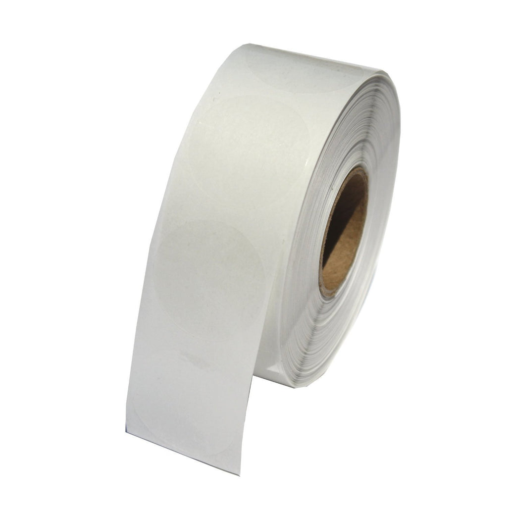 NextDayLabels - Super Gloss Clear Retail Package/Envelope Seals Stickers, 1" Inch Round Circle Wafer Seal Labels 1,000 Per Roll