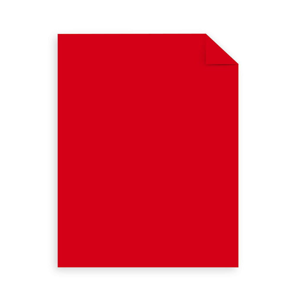Astrobrights Mega Collection, Colored Paper, Ultra Red, 625 Sheets, 24 lb/89 gsm, 8.5" x 11" - MORE SHEETS! (91692)