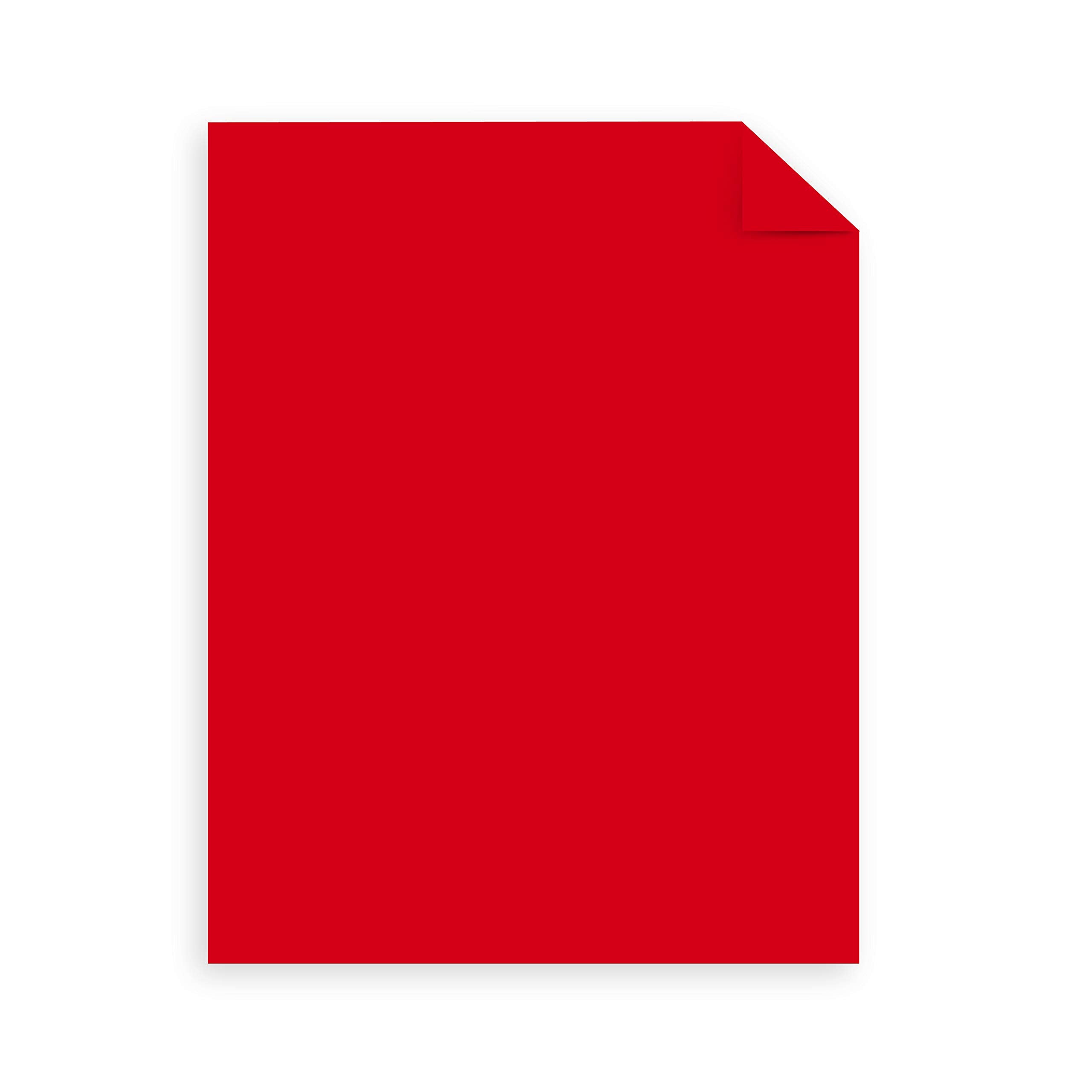 Astrobrights Mega Collection, Colored Paper, Ultra Red, 625 Sheets, 24 lb/89 gsm, 8.5" x 11" - MORE SHEETS! (91692)