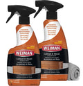 Weiman Cabinet & Wood Clean & Shine Clean and Protect Spray - For Wood Cabinets, Furniture, Tables, Baseboards, Armoires, Trim and more! 16 oz, 2 PACK w/MicroFiber Towel