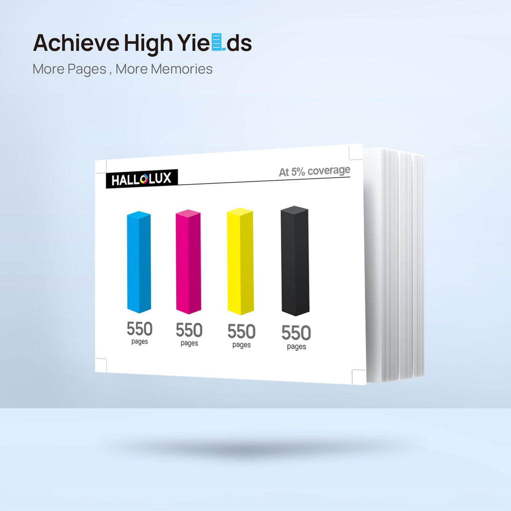 10 Pack LC-203 XL Ink Cartridge for Brother LC203 203XL LC203XL 201 LC201 201XL LC201XL for Brother MFC-J480DW J880DW J4420DW J680DW J885DW J880DW J460DW J485DW Printer (Black, Cyan, Magenta, Yellow)