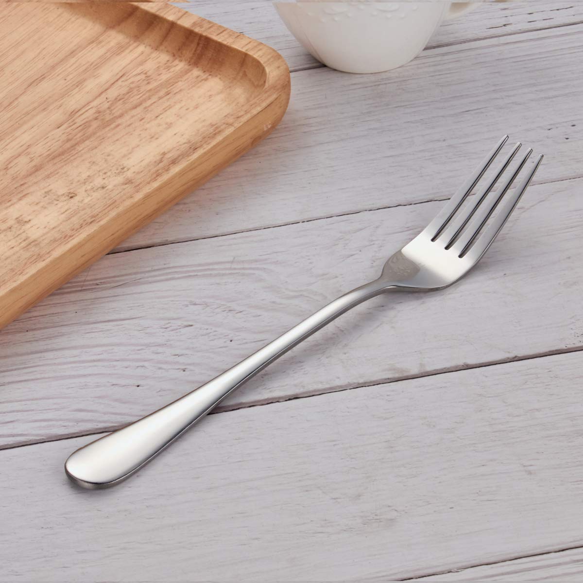 Berglander 20-Pieces Stainless Steel Flatware Set, Silverware Set, Cutlery Set for Wedding Dinner Birthday Parties Service for 4 (20-Piece)
