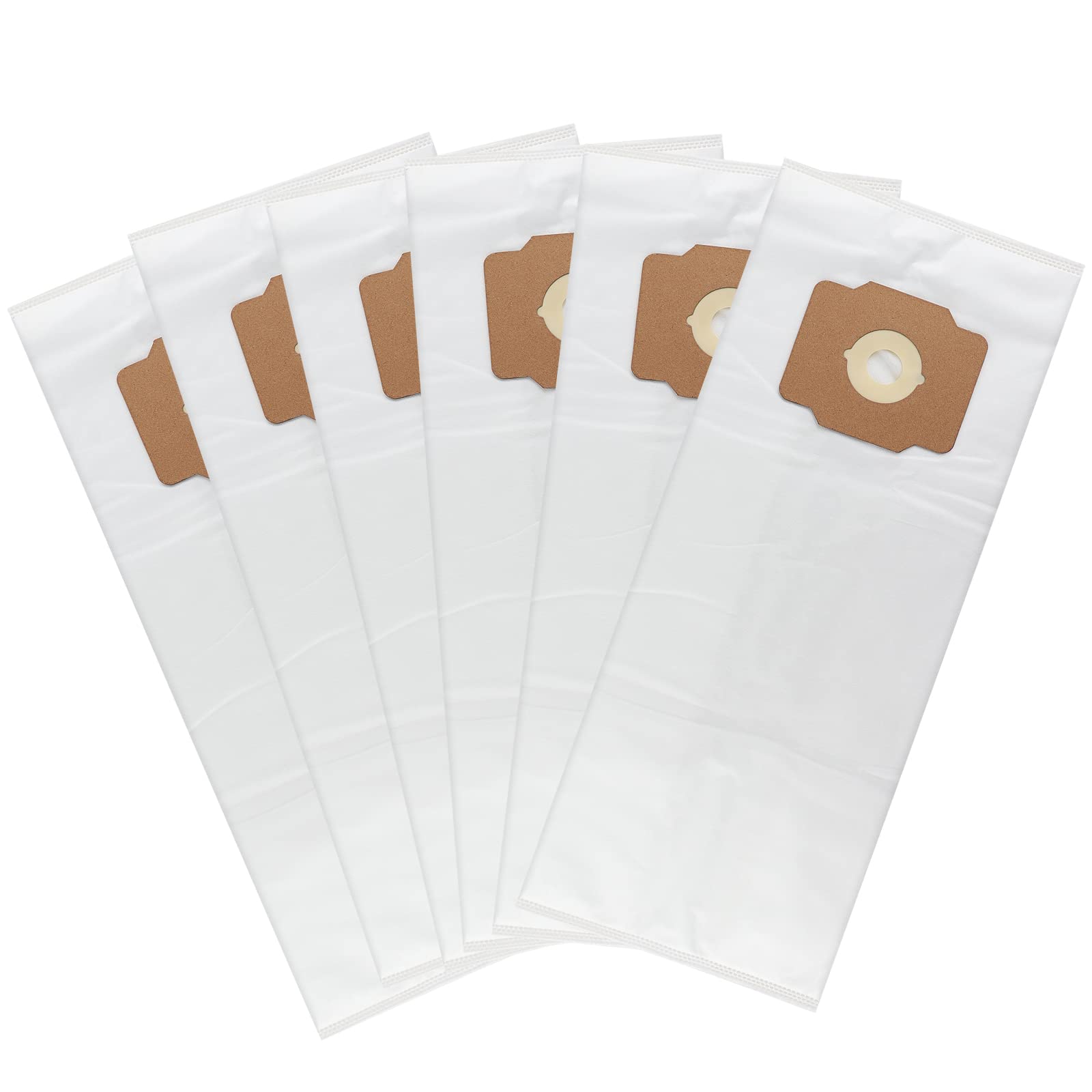 6 Pack Central Vacuum Bags Replacement for Beam, Electrolux, Eureka, Kenmore, Mastercraft, White Westinghouse, Nilfisk, Broan, Husky & Other Central Vac Systems - Non-Woven Cloth Material