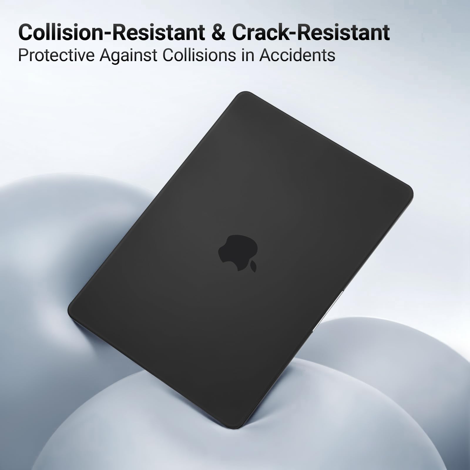MOSISO Compatible with MacBook Air 13 inch Case M5 2026 M4 2025 M3 M2 2024-2022 A3449 A3240 A3113 A2681, Hard Shell&Keyboard Cover&Screen Film&Pouch for MacBook Air 13.6 inch Case, Black