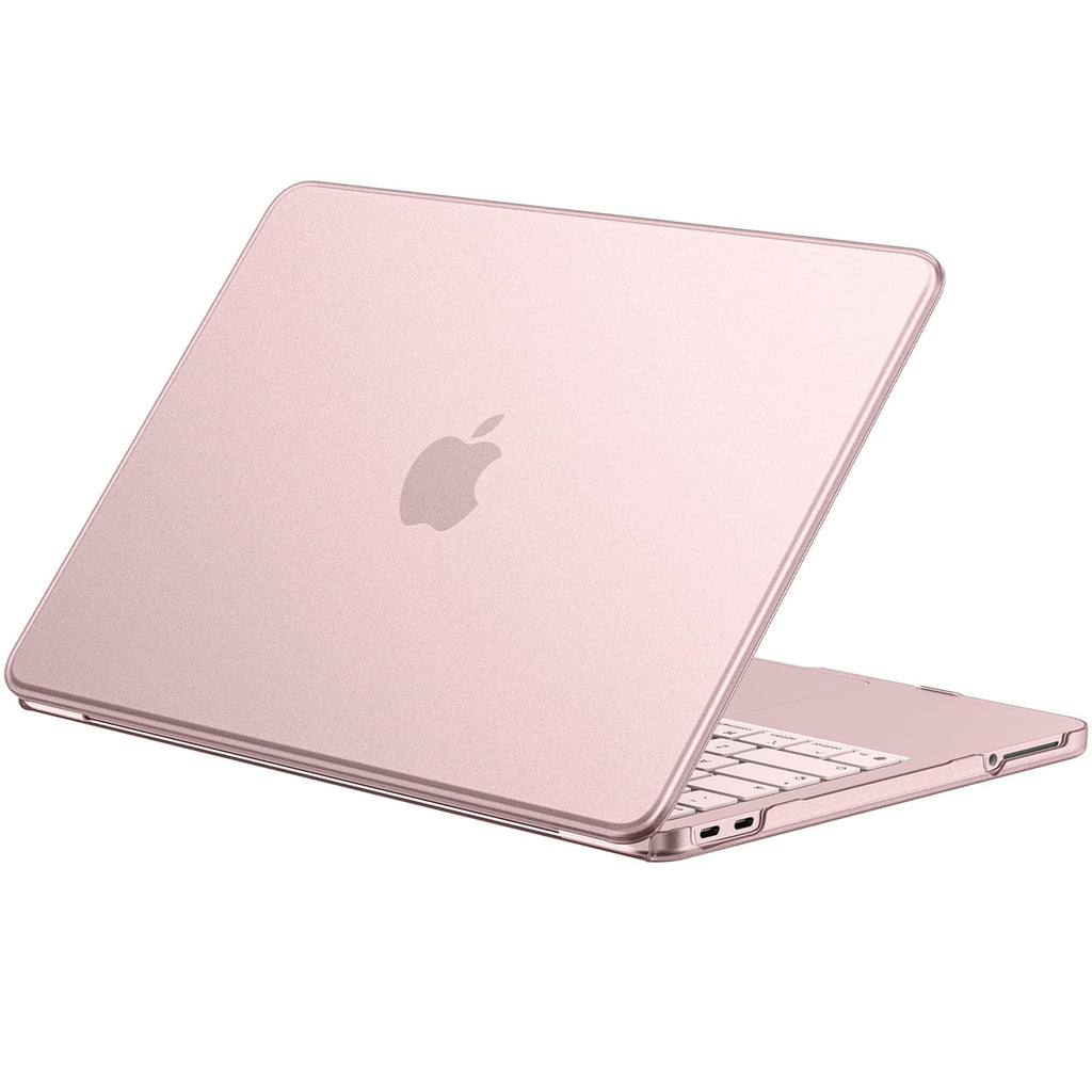 EooCoo for MacBook Neo Case 13 Inch Model A3404 2026 Release, Ultra-Thin & High Fit, Non-Yellowing Hard Cover, Slim Transparent Protective Shell Laptop Accessories, Matte Blush Pink