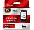 YATUNINK 245XL Ink Cartridge Compatible for Canon 245XL Black Ink PG-243 PG-245 XL PG243 PG245 Works with MX490 MX492 TR4520 TR4522 MG2500 MG2522 TS3100 TR4500 Printer PG243XL PG245XL (1Black)