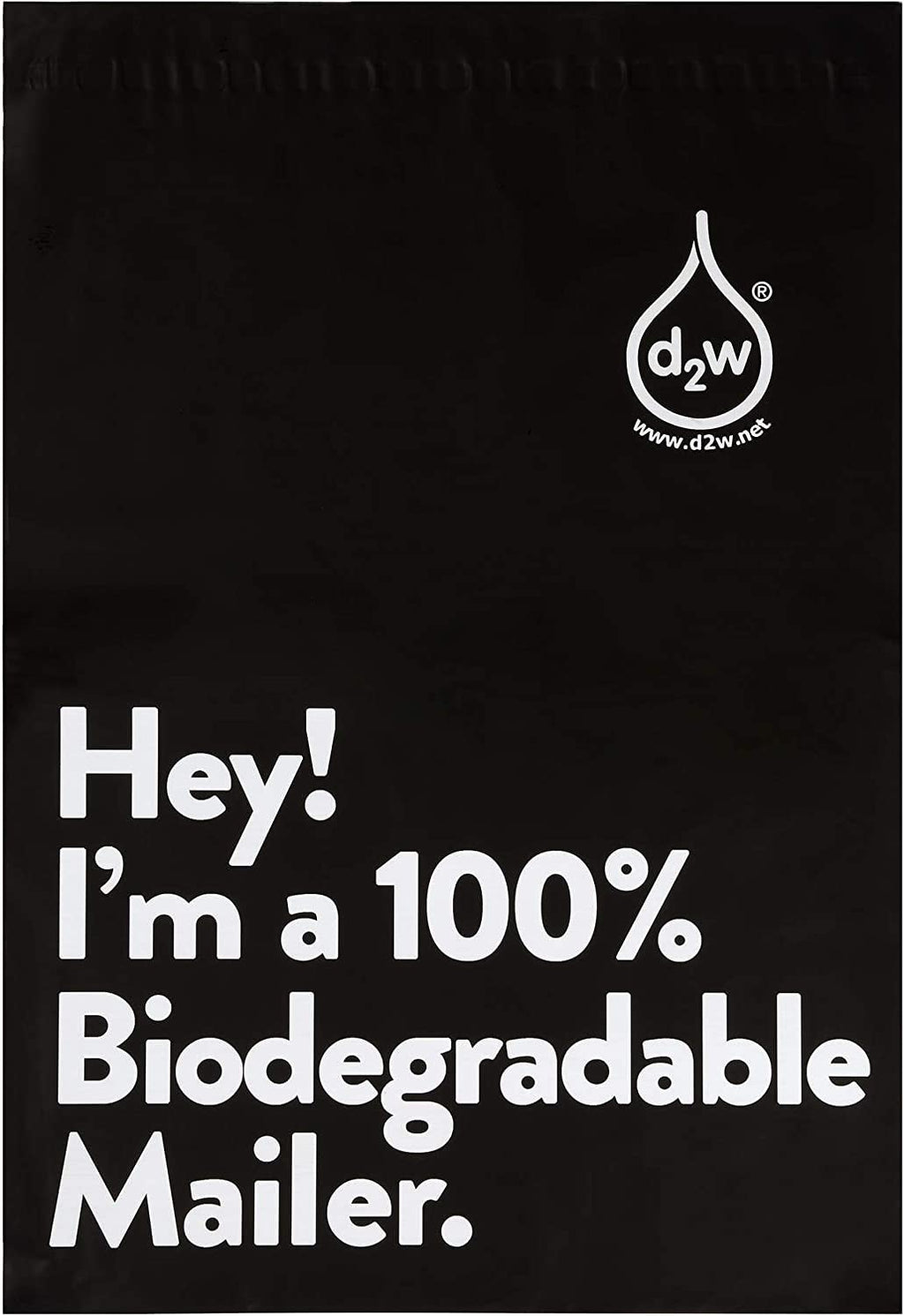 100% Compostable Biodegradable Mailers Eco-Friendly Poly Envelopes, Packaging Envelopes Pouches. Reusable Double Sealing, Extra Thick, Zero-Waste mailing Bags | D2W Certified (50 Pack, 10"x13")
