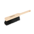 Restaurantware-Clean Tek Professional 13.78 Inch Counter Brush, 1 Heavy-Duty Hand Broom Brush - Flagged Bristles, Ergonomic Handle, Beige Plastic Cleaning Scrub, for Sweeping, Dusting, Woodworking