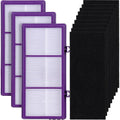 HAPF300AP Filter Compatible with Holmes AER1 HAPF300AP-U4 and Bionaire Air Filters: 3 HEPA + 9 Carbon Booster Filters £¨Purple)