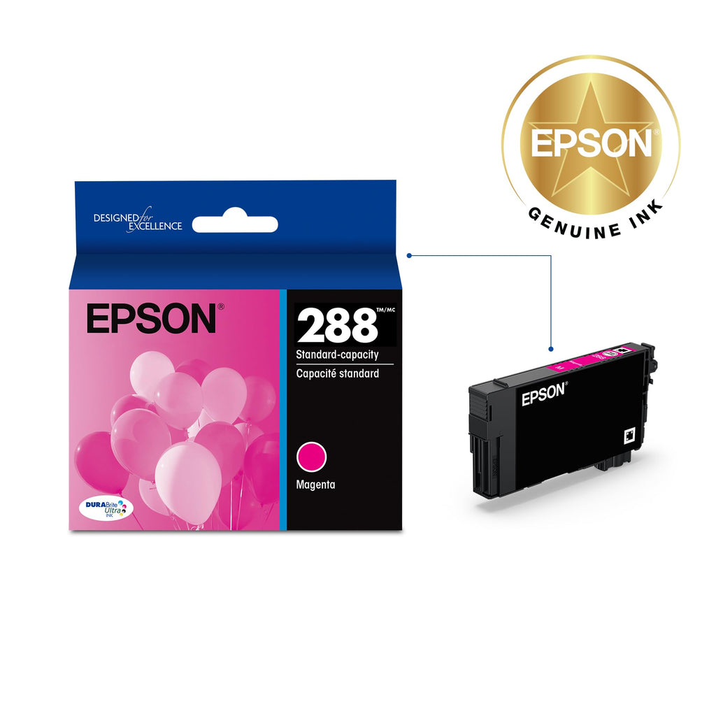 Epson 288 DURABrite Ultra Standard Capacity Cartridge Ink, Magenta (T288320)
