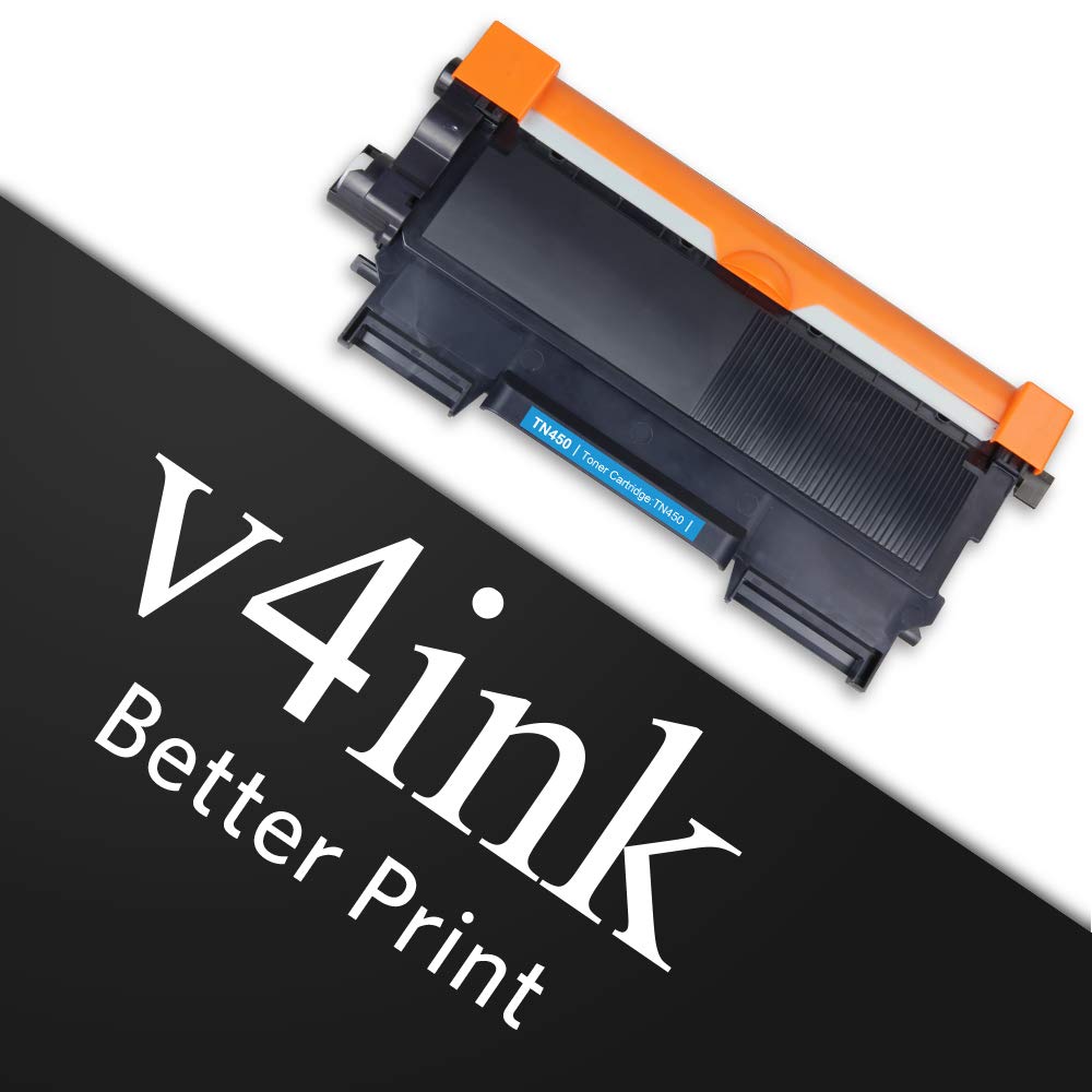 TN450 Toner Cartridge Replacement for TN-450 TN420 use with HL-2240 HL-2240D HL-2270DW HL-2280DW MFC-7360N MFC-7860DW DCP-7060D DCP-7065DN Printer(Black 1Pack)