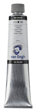 Van Gogh Oil Color Paint, 200ml Tube, Titanium White 105