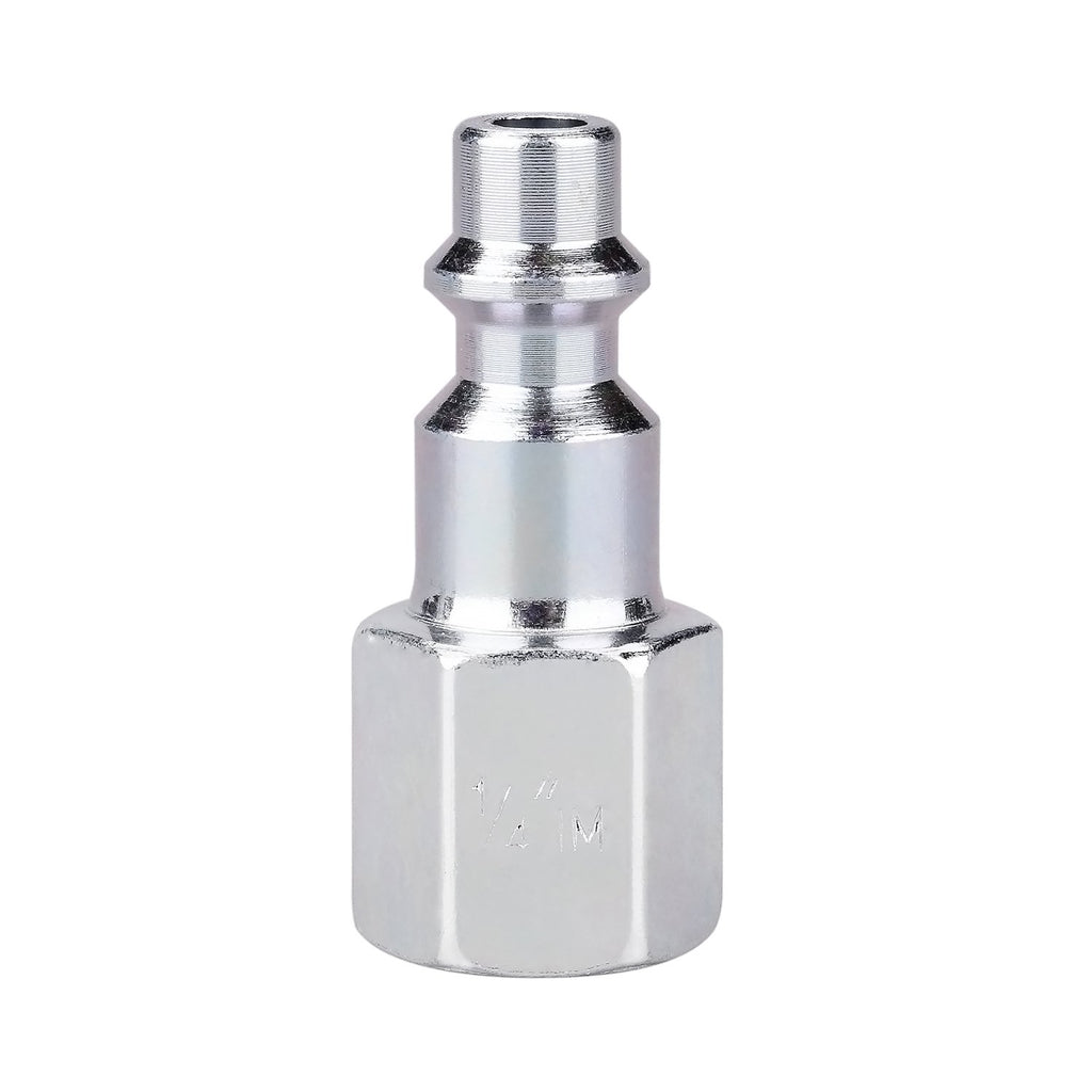 WYNNsky Air Compressor Accessories Fittings,1/4''NPT Quick Connect Air Coupler and Plug Kit,I/M Type,14 Pieces Air Tools Fittings Set