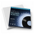 TNP 100 Vinyl Outer Sleeves Cover - Thick 3 Mil Vinyl Record Album Protective Sleeves 12.75" x 12.75" - Crystal Clear Plastic Record Sleeve for Single & Double LP Album Covers Storage Collection