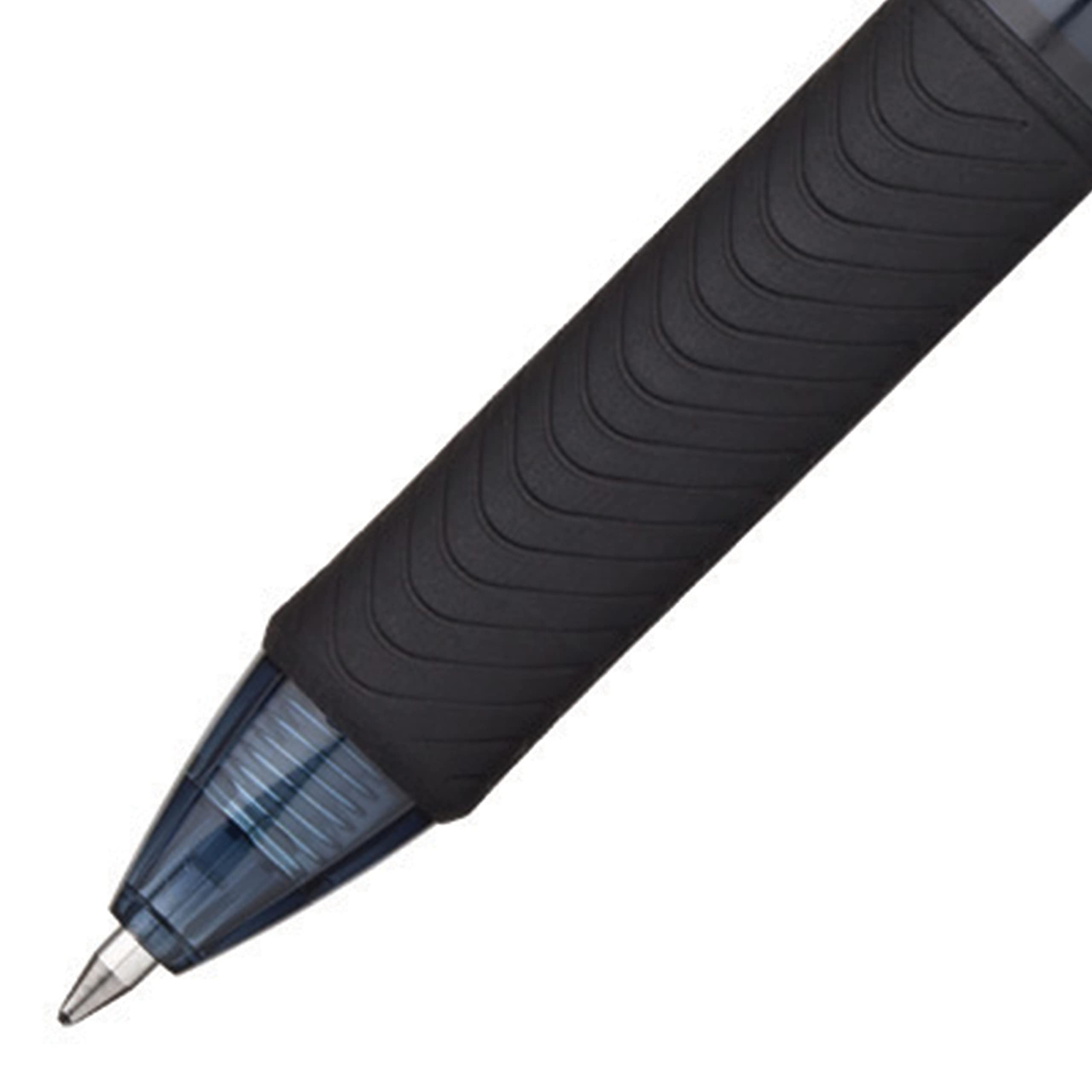 Pentel EnerGel X Retractable Liquid Gel Rollerball Pen, Everyday Writing, Office Supplies, School Supplies, 1.0mm Bold Point, Black Ink, BL110-A, Box of 12