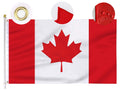 Canada Flag, 3X6 Ft Premium Canadian Flags - Embroidered Maple Leaf & 220D Heavy Duty Durable Oxford Nylon Canadian National Flag Drapeau for Outdoor Indoor Home Garden Yard Decor