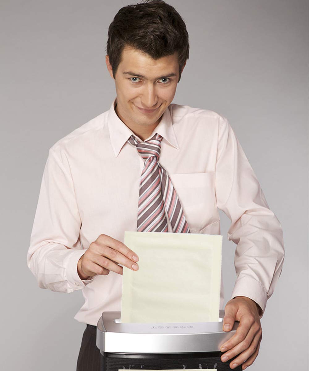 Paper Shredder Lubricant Sheets, Paper Shredder Sharpening & Lubricating Sheets-30pack