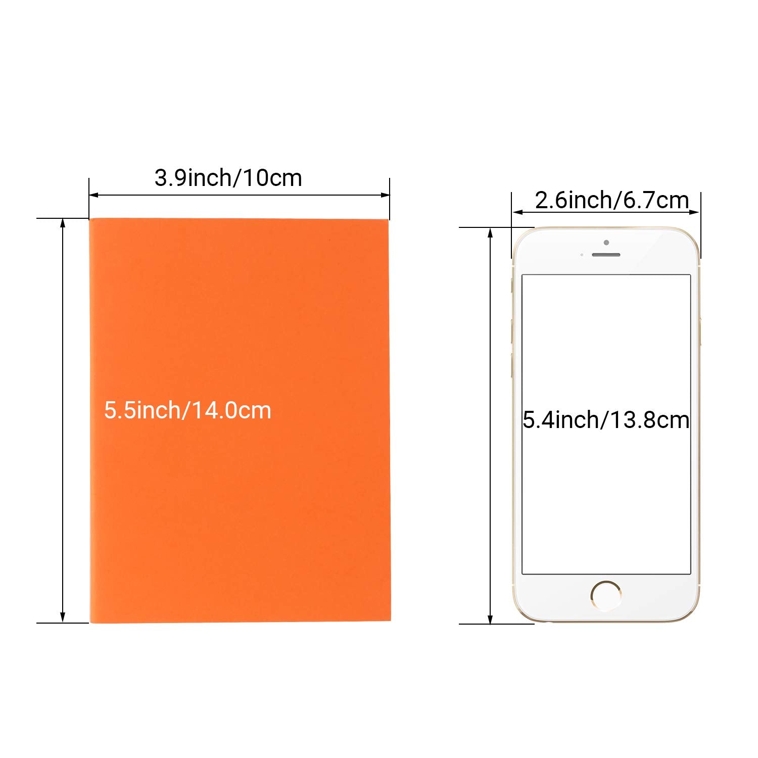 24 Pack Colorful Blank Notebook, Eusoar Mixed Color A6 3.9“ x 5.5” 60 Pages Notebook Unlined, Travel Journal Notebook Notepad Set Bulk, Students Office Writing Diary, Subject Notebooks