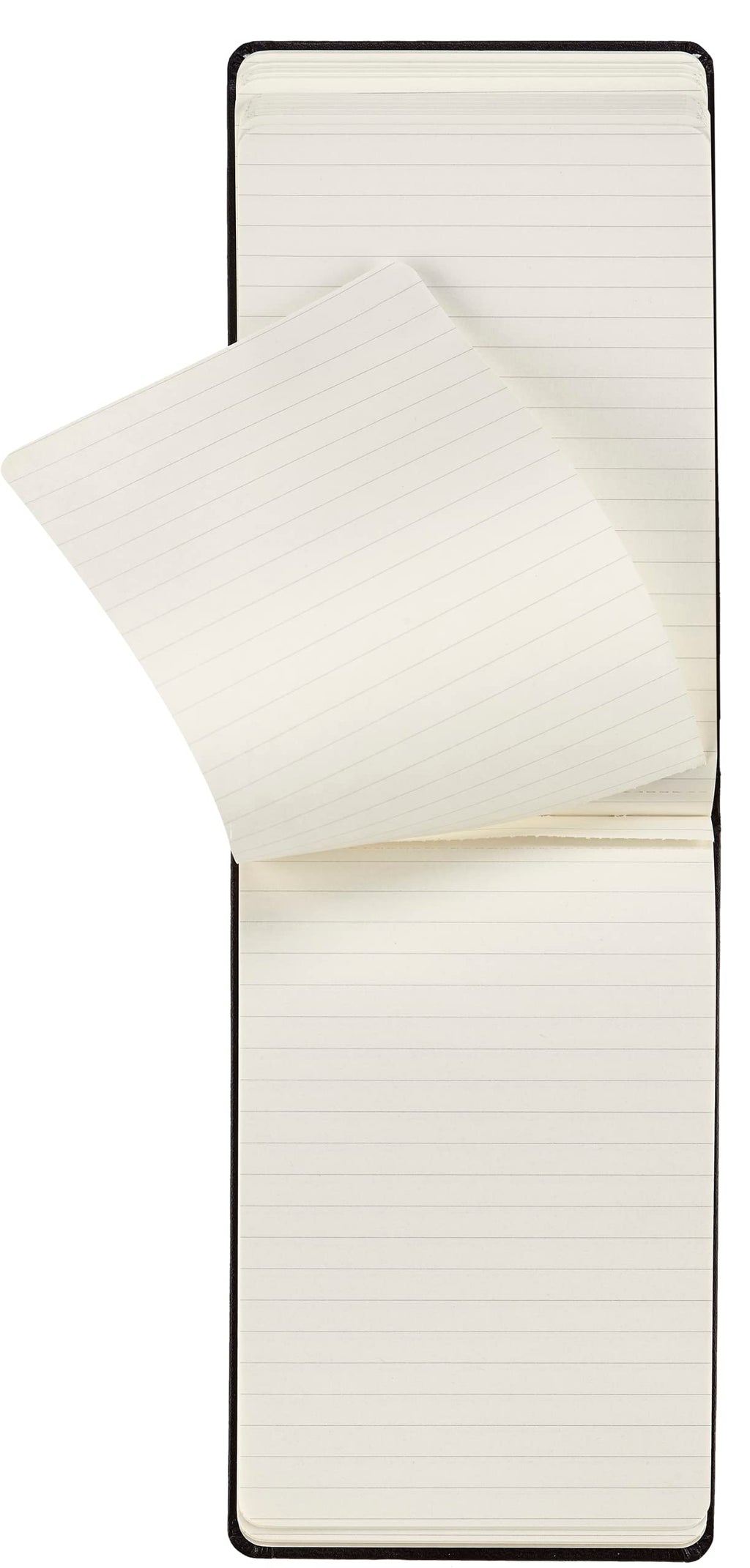 Moleskine Classic Reporter Notebook, Hard Cover, Pocket (3.5" x 5.5") Ruled/Lined, Black, 192 Pages