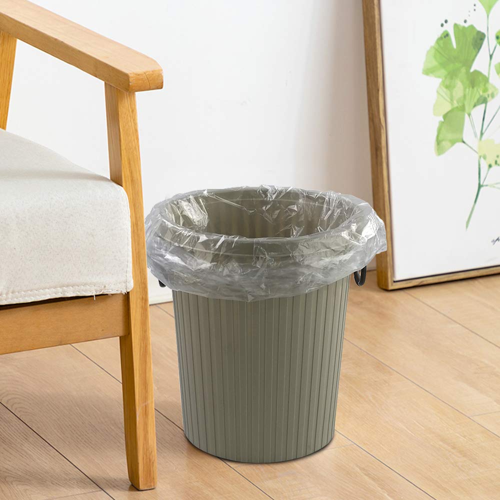 Ortodayes 3 Gallon Clear Trash Bags, 2 Rolls/200 Bags