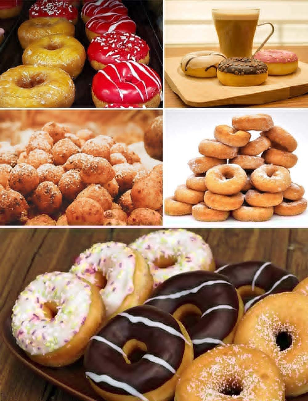 HULISEN Donut Cutter, Round Doughnut Cutter with Soft Grip Handle, Bonus Small Biscuit Cutter, Professional Baking Dough Tools
